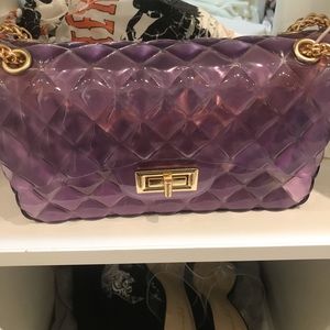 Purple Jelly Purse